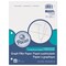 Graphing Paper, White, 3-Hole Punched, 1/4" Quadrille Ruled, 8" x 10-1/2", 80 Sheets